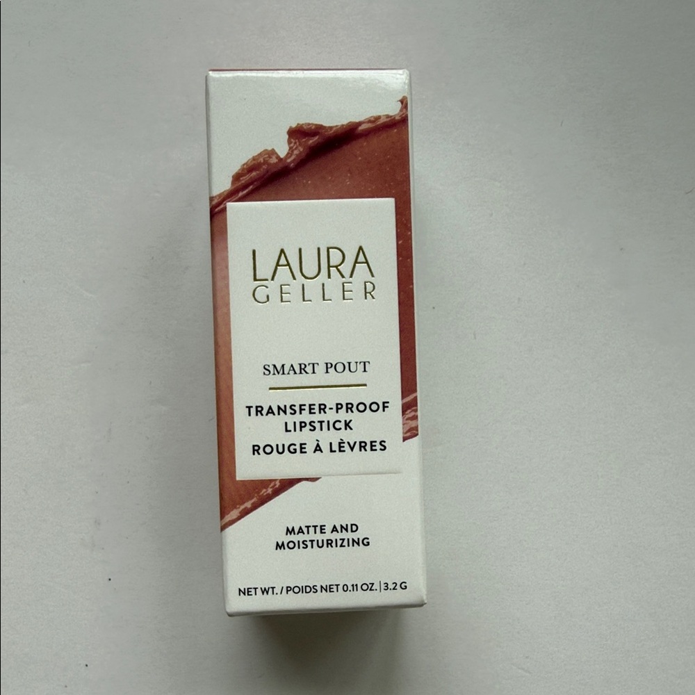 Laura Geller Smart Pout Transfer Proof Matte Lipstick in Shade “Brilliant”